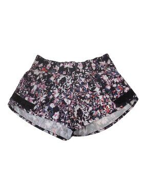 Champion Women's Athletic /Running Shorts Floral Print Size S Underwear lining